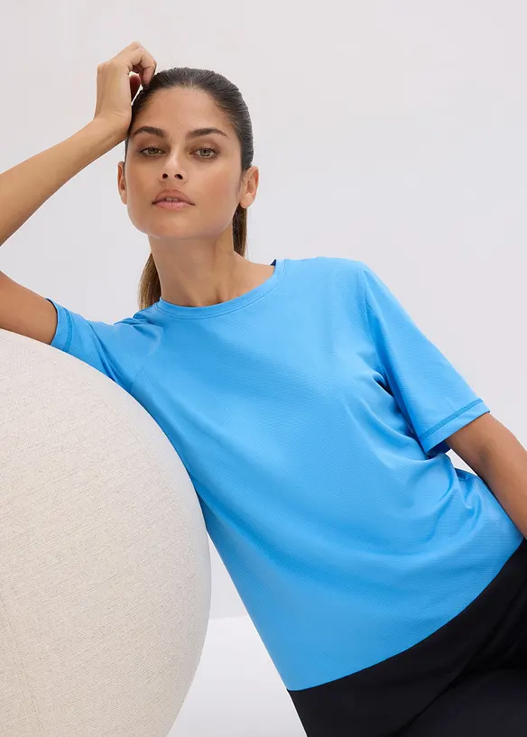 T-shirt de sport textur&eacute;, bonprix