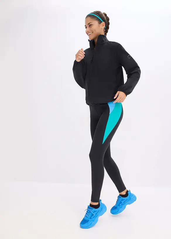 Veste de sport oversize, toucher coton, bonprix