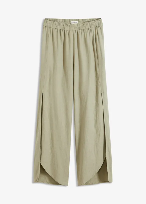 Pantalon en lin, bonprix