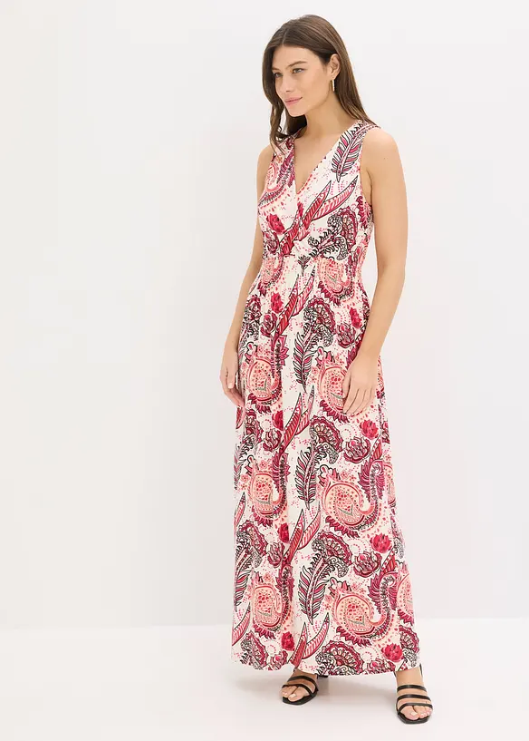 Robe longue en viscose douce et extensible, bonprix