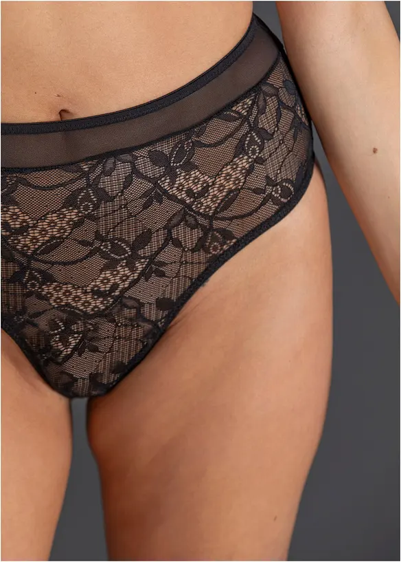 Brassi&egrave;re et string taille haute (ens. 2 pces), bonprix