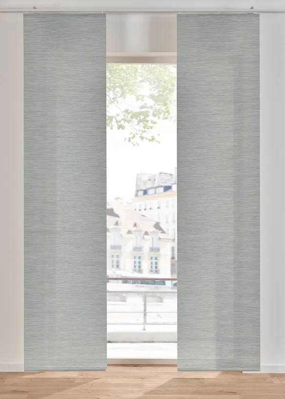 Panneau coulissant en voilage aspect bambou (1 pce), bonprix