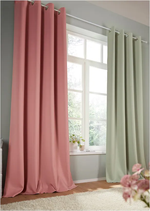 Rideau obscurcissant (1 pce), taille normale et XXL, bonprix