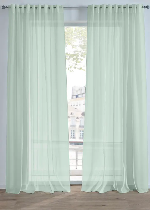 Voilage en fine batiste (1&nbsp;pce), bpc living bonprix collection