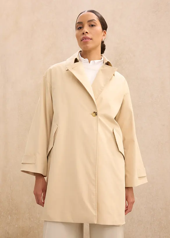 Trench-coat coupe trapèze, bonprix