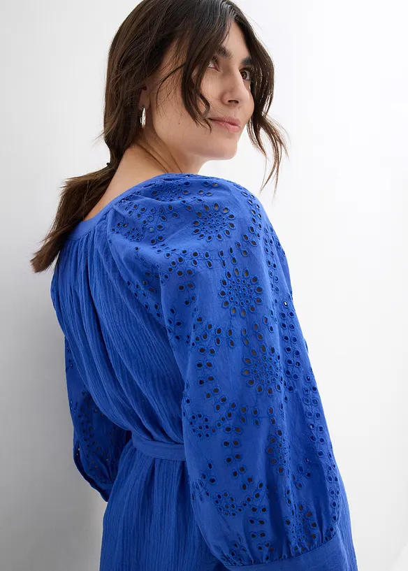 Robe de grossesse en gaze 100% coton, bonprix