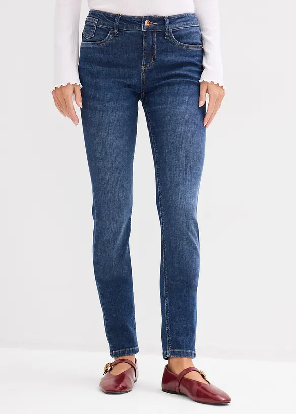 Jean skinny taille mi-haute, bonprix