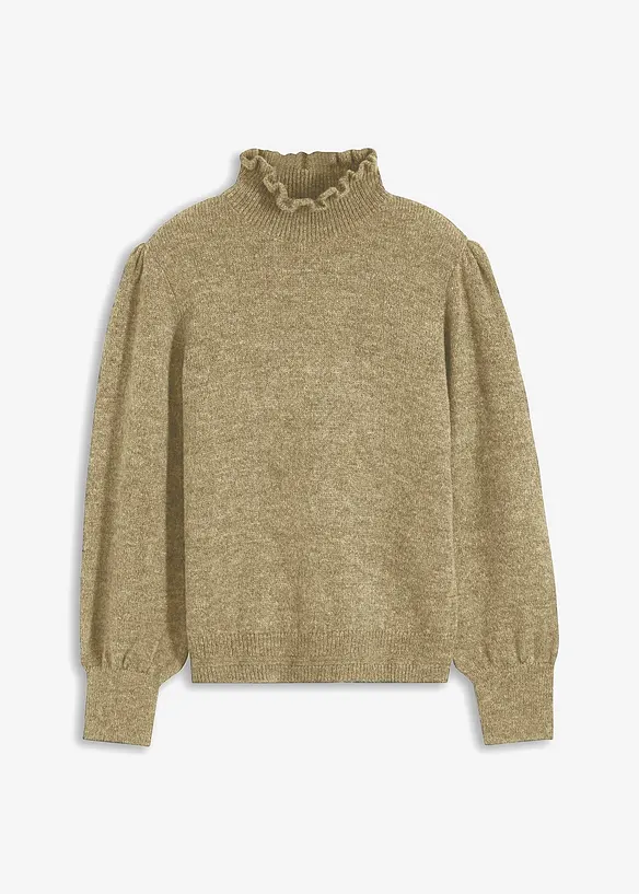 Pull col roul&eacute;, bonprix