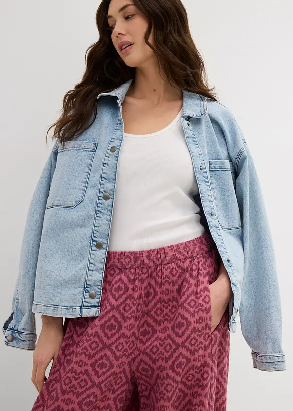 Pantalon sarouel 100% coton, bonprix