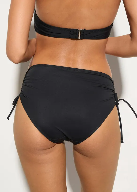 Lot de 2 bas de bikini sculptants, maintien l&eacute;ger, bonprix