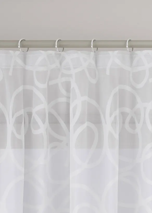 Voilage imprim&eacute; (1 pce), bonprix