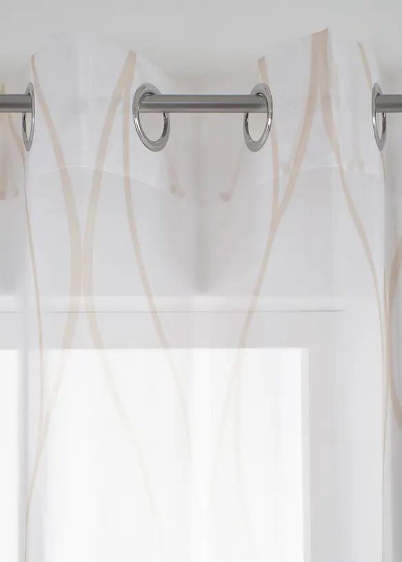 Voilage vagues (1 pce), aussi en XXL, bonprix