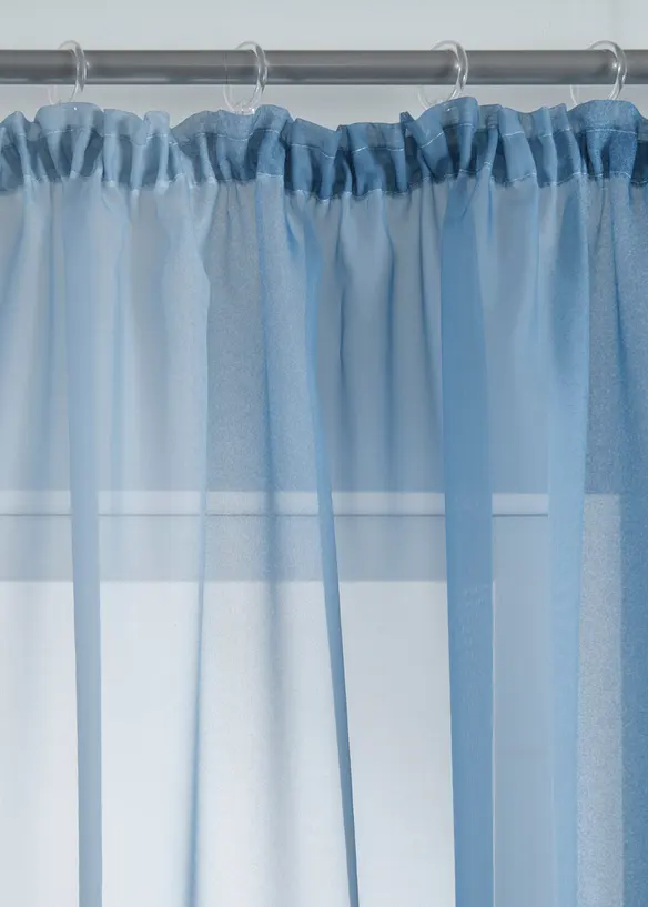 Lot de 2 voilages en tissu l&eacute;ger, aussi en XXL, bonprix