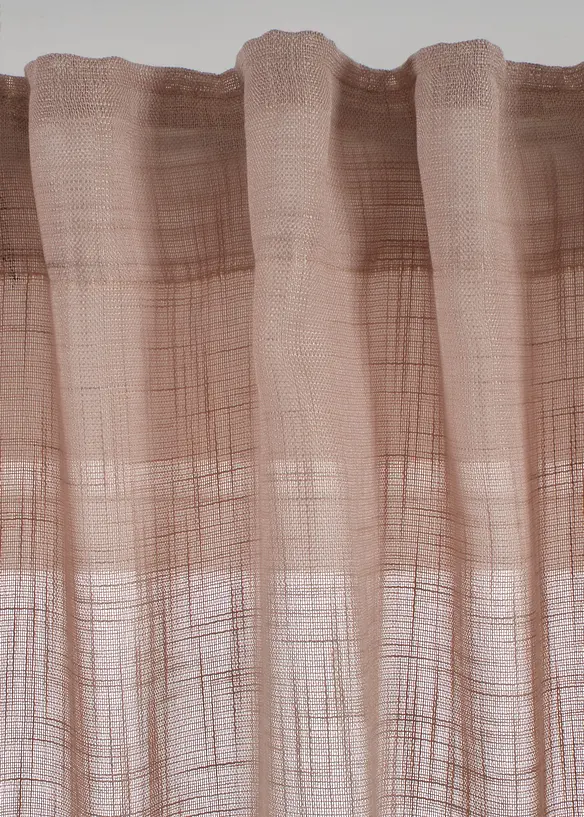 Lot de 2 rideaux textur&eacute;s, bonprix