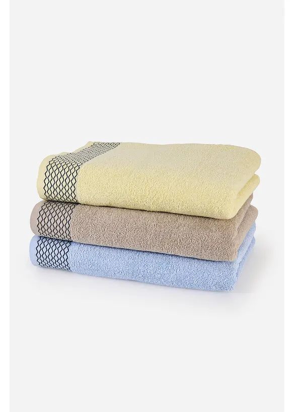 Serviette de toilette pur coton, bonprix