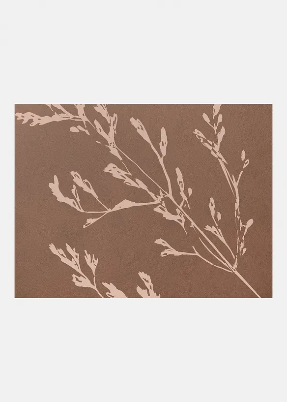 Paillasson lavable &agrave; motif naturel, bonprix