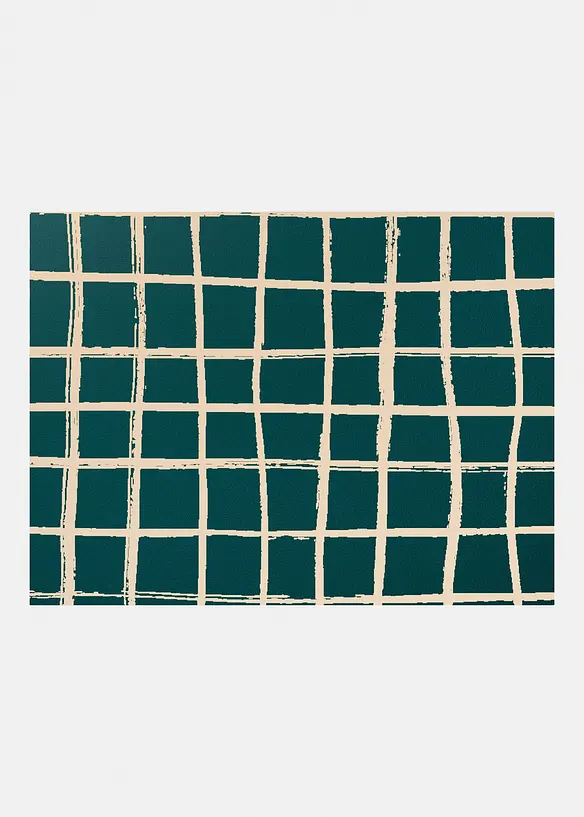 Paillasson lavable au motif graphique, bonprix