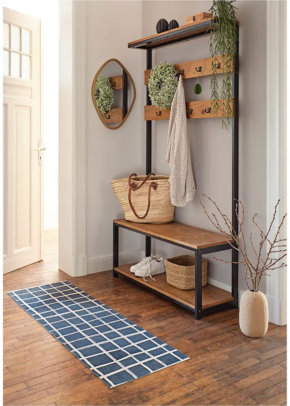 Paillasson lavable au motif graphique, bonprix