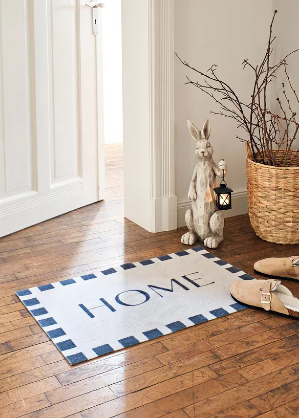 Figurine d&eacute;co lapin avec lanterne, bonprix