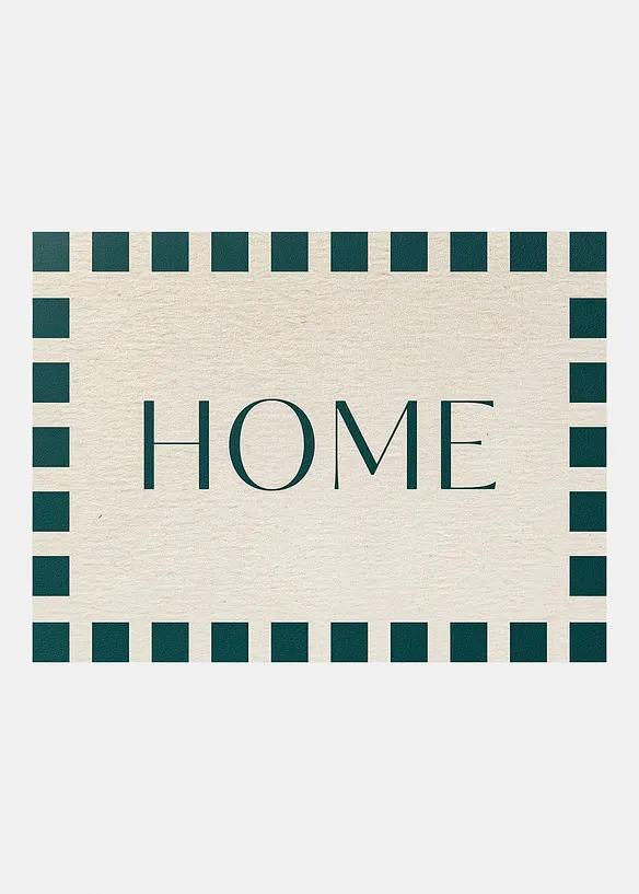 Paillasson lavable &agrave; message, bonprix