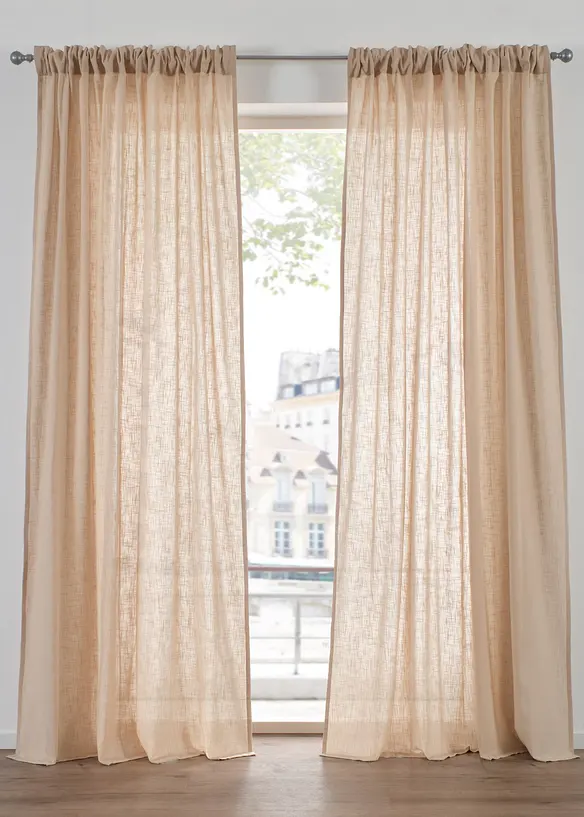 Rideau 100% coton (1 pce), bonprix