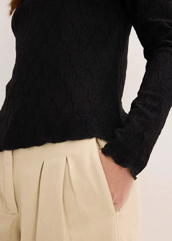 T-shirt manches longues, bonprix