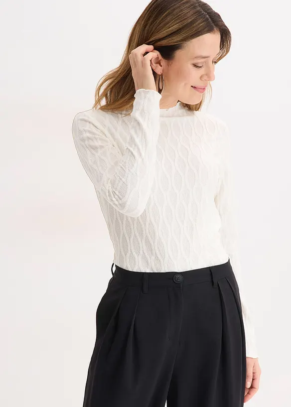 T-shirt manches longues, bonprix