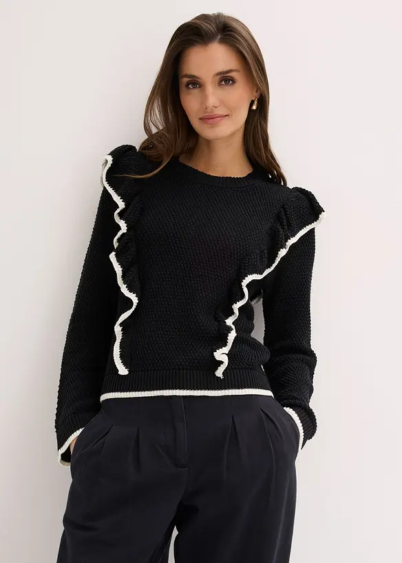 Pull en fine maille, bonprix