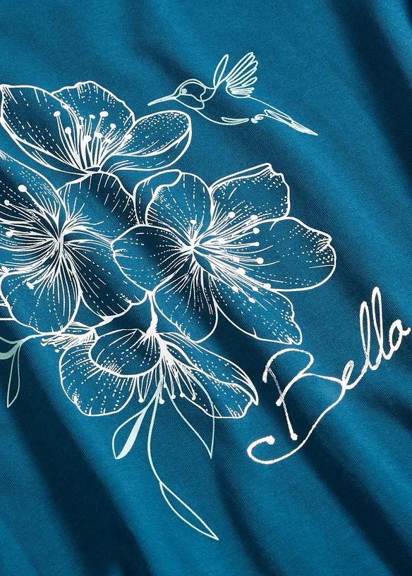 Chemise de nuit 100% coton, bonprix