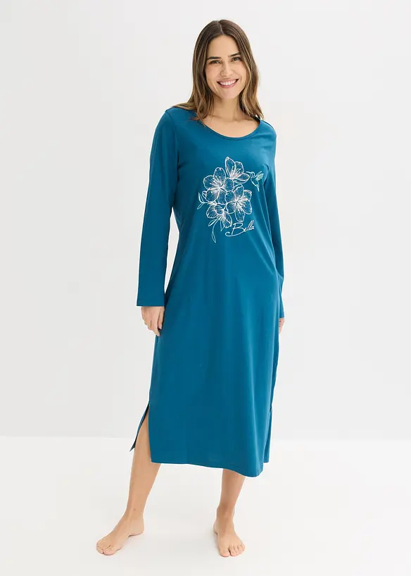 Chemise de nuit 100% coton, bonprix