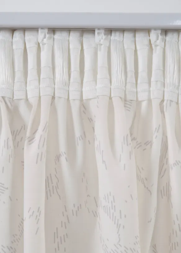 Lot de 2 voilages semi-transparents, aussi en extra long, bonprix