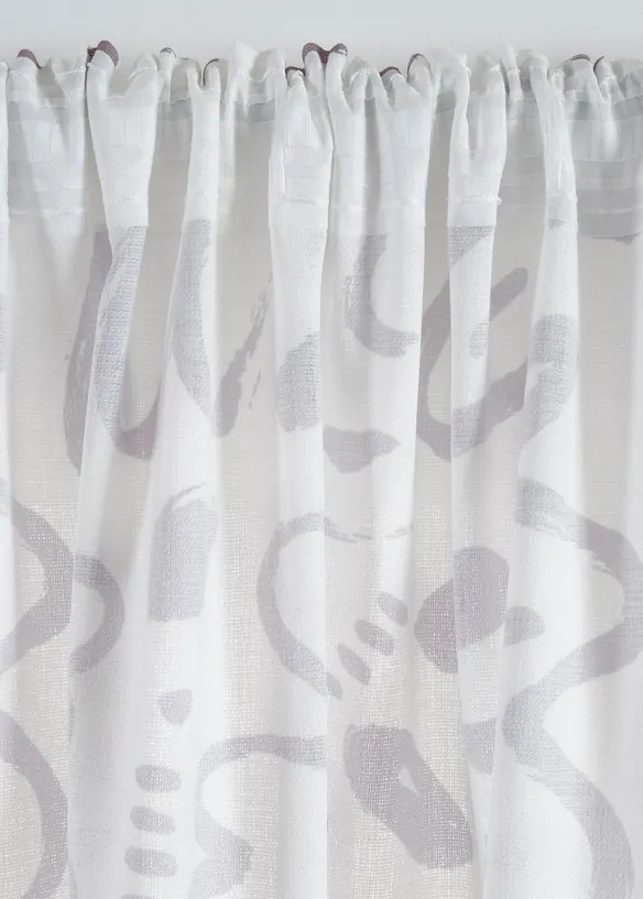 Voilage textur&eacute; (1&nbsp;pce), aussi en extra long, bonprix