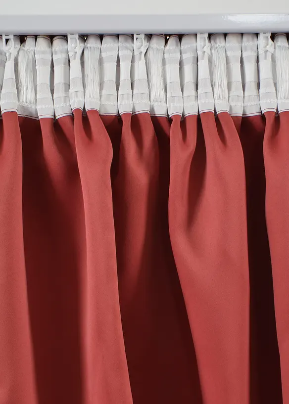 Rideau obscurcissant &agrave; imprim&eacute; brillant (1 pce), bonprix