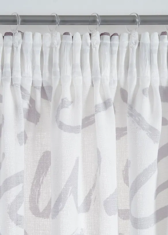 Voilage textur&eacute; (1&nbsp;pce), aussi en extra long, bonprix