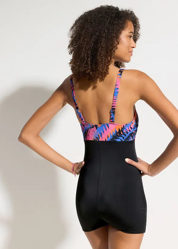 Maillot 1 pi&egrave;ce shorty, bonprix