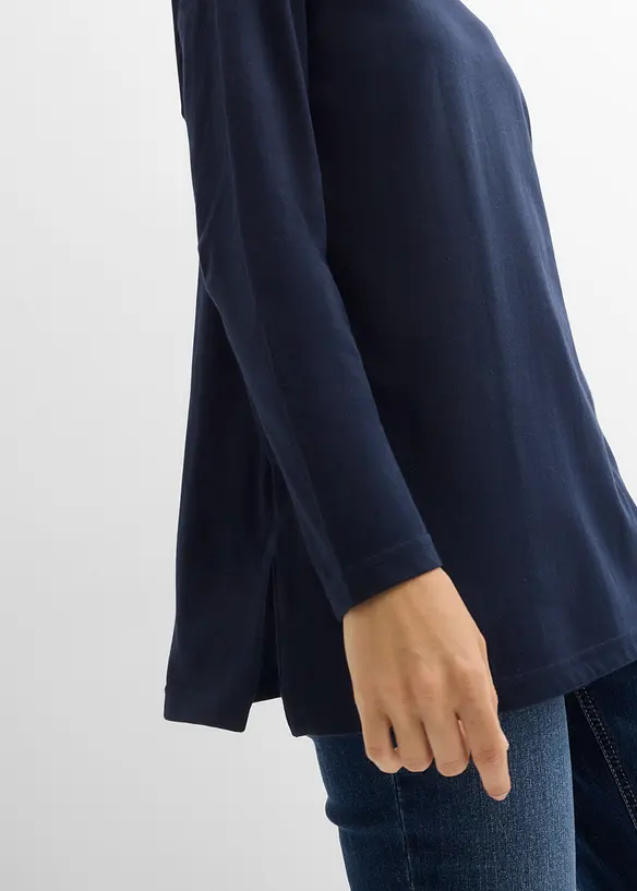 T-shirt col roul&eacute;, bonprix