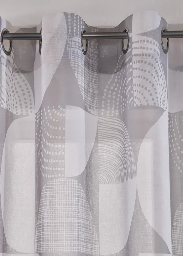 Voilage imprim&eacute; (1 pce), bonprix