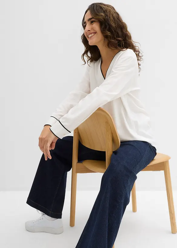 Blouse en viscose fluide, bonprix