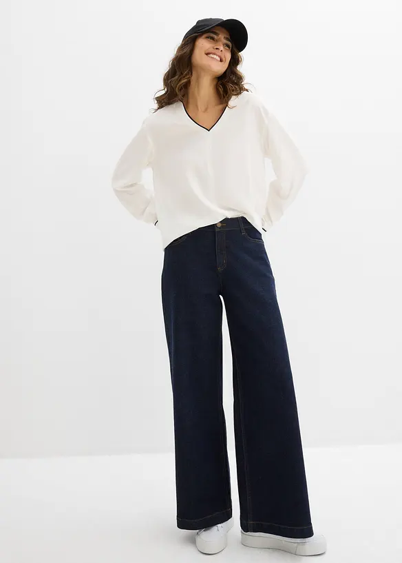 Blouse en viscose fluide, bonprix