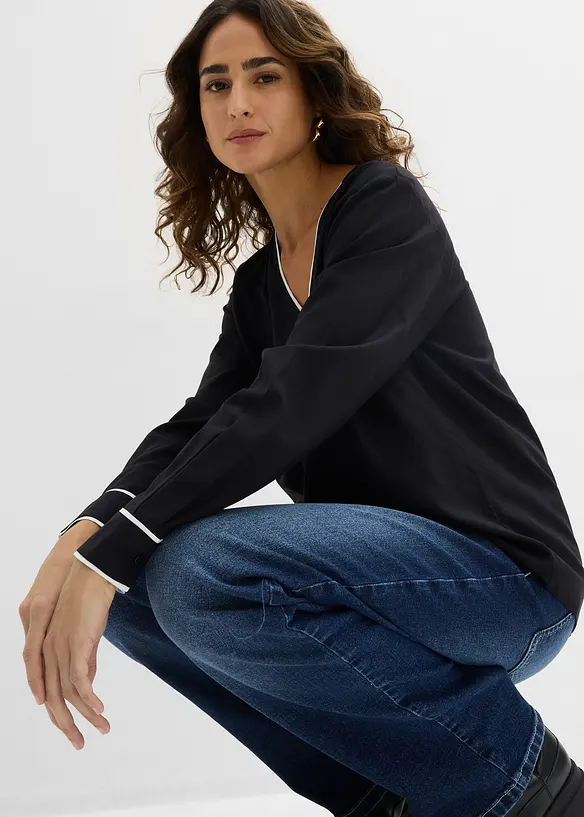 Blouse en viscose fluide, bonprix