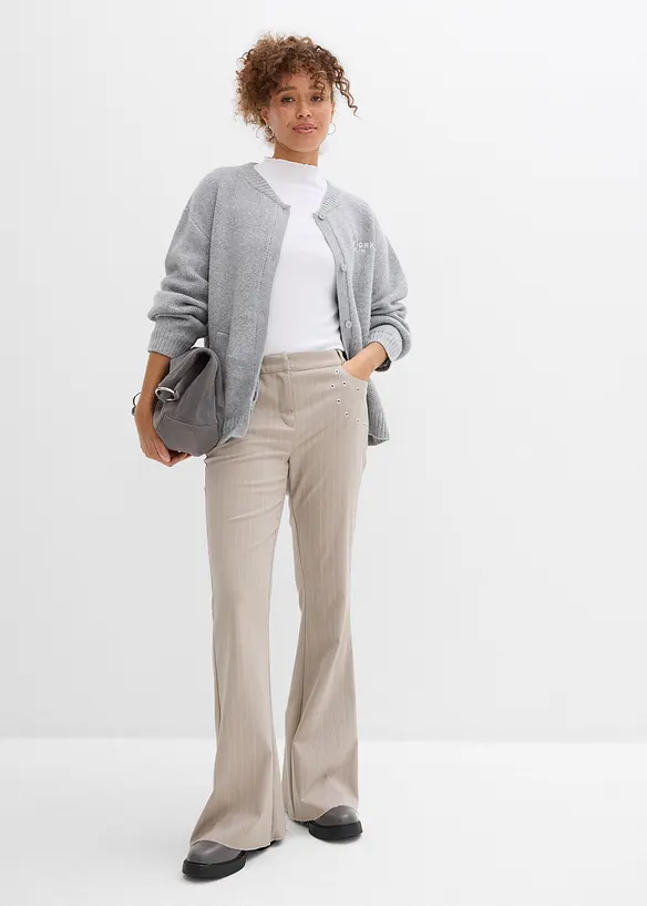 Gilet en maille oversize, bonprix