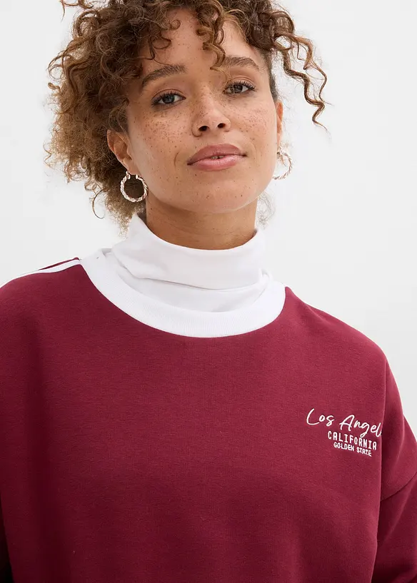 Sweat oversize et doux, bonprix