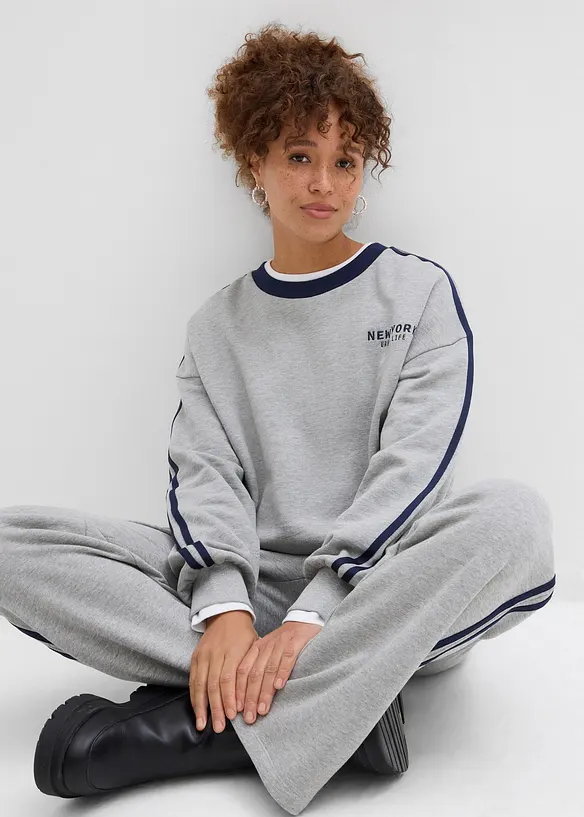 Sweat oversize et doux, bonprix