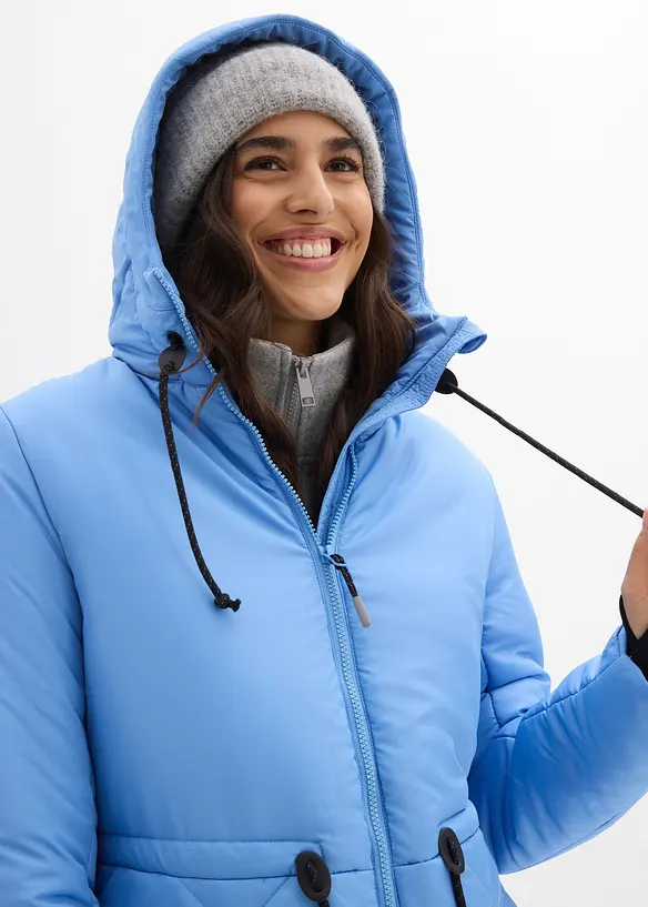 Manteau matelass&eacute; avec d&eacute;tails r&eacute;fl&eacute;chissants, bonprix