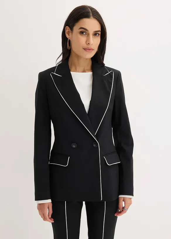 Blazer en bengaline extensible, bonprix