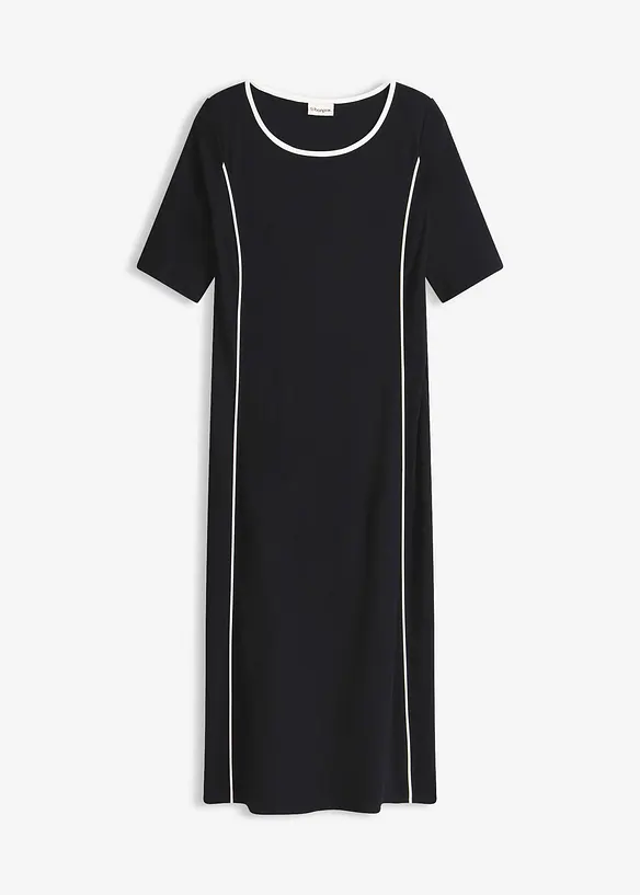 Robe midi en Punto di Roma, bonprix