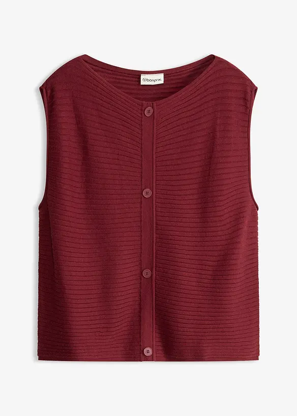 Robe en maille et gilet sans manches (ens. 2&nbsp;pces), bonprix