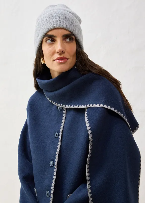 Bonnet en laine d&rsquo;alpaga m&eacute;lang&eacute;e, bonprix