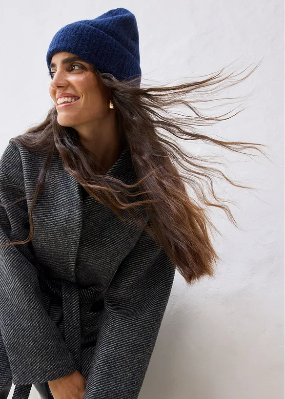 Bonnet en laine d&rsquo;alpaga m&eacute;lang&eacute;e, bonprix