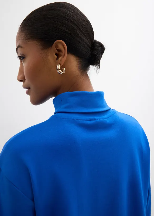 T-shirt col roul&eacute; 100% coton, bonprix